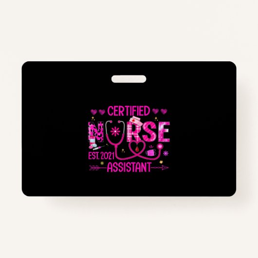 Certified Nurse Assistant Badge (Voorkant)