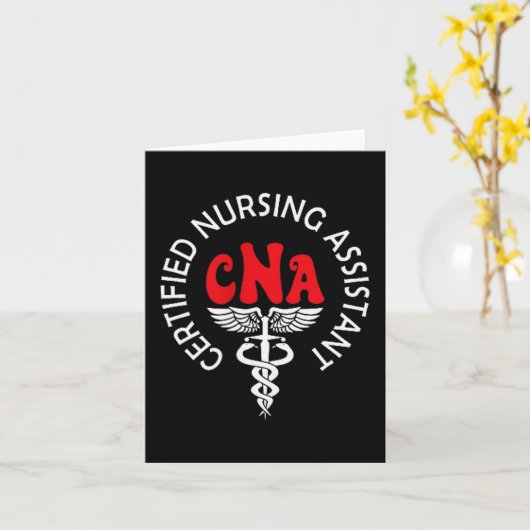 Certified Nurse Istant Certified Nursing Istant Cn Kaart (Gele Bloem)