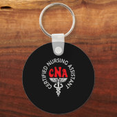Certified Nurse Istant Certified Nursing Istant Cn Sleutelhanger (Voorkant)