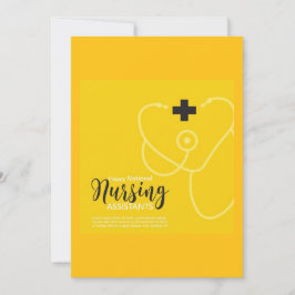 Certified Nurse's Aide Week Greeting Card Feestdagenkaart