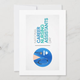 Certified Nurses Aide Week Greeting Card Feestdagenkaart