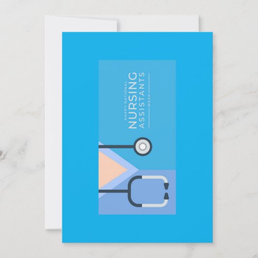 Certified Nurse's Aide Week Greeting Card Feestdagenkaart (Voorkant)