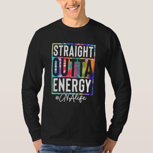 Certified Nursing Assistant CNA Life Straight Outt T-shirt (Voorkant)