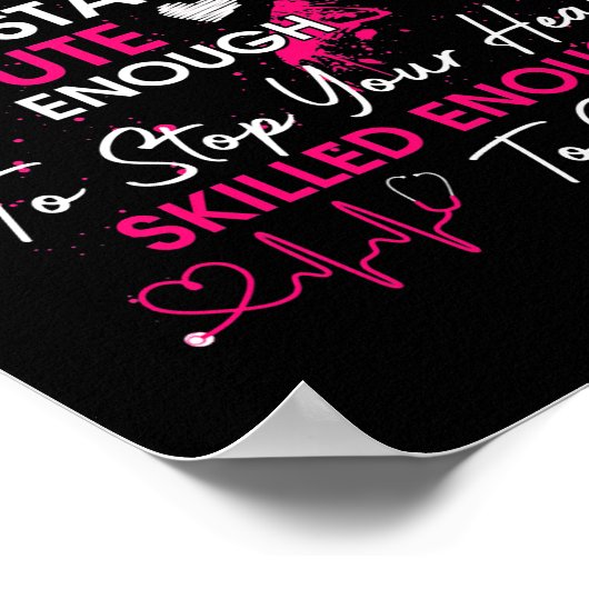 Certified Nursing Assistant Cute Nursing CNA Poster (Hoek)