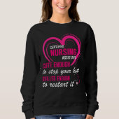 Certified Nursing Assistant Cute Nursing CNA Trui (Voorkant)