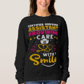 Certified Nursing Assistant Providing Care with a  Trui (Voorkant)