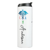 Certified Nursing Assistant Tumbler Thermosbeker (Gedraaid links)