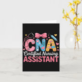 Certified Nursing Istant Nurse Aide Nurse Istant C Kaart (Gele Bloem)