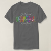 Certified Occupational Therapy Assistant 1 T-shirt (Design voorkant)