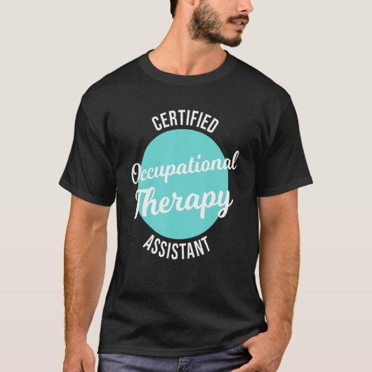 Certified Occupational Therapy Assistant Cota T-shirt (Voorkant)