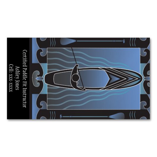 Certified Paddle Fit Instructor Visitekaartje Magneet (Voorkant)