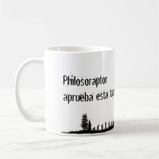Certified Philosoraptor Taza Koffiemok (Links)