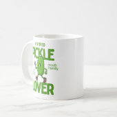 Certified Pickle Lover Funny Foodie Coffee  Koffiemok (Voorkant links)