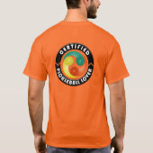 Certified Pickleball Lover 1 Spiral TieDye T-Shirt (Achterkant)