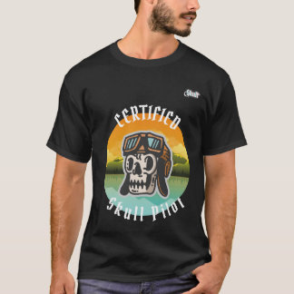 Certified Pilot Skull Shirt - Ideaal voor vliegers