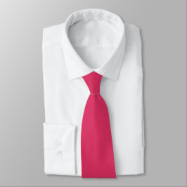 Certified Pink Hidden Initialen Solid Color Stropd Stropdas