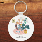 Certified Plant Lady Sleutelhanger (Voorkant)