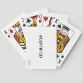 #CERTIFIED POKERKAARTEN (Achterkant)