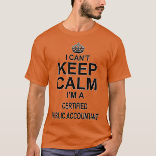 Certified Public Accountant Birthday Kerstmis Gif T-shirt