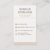 Certified Public Accountant CPA Photo Visitekaartje (Achterkant)