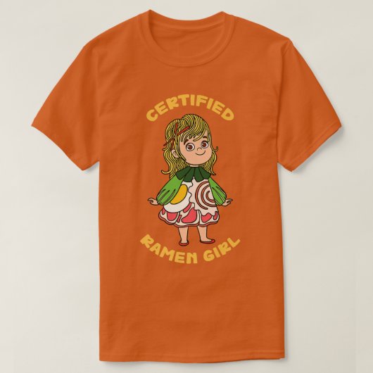 Certified Ramen Girl T-shirt (Design voorkant)