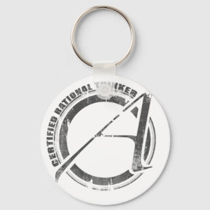 Certified Rational Thinker Sleutelhanger