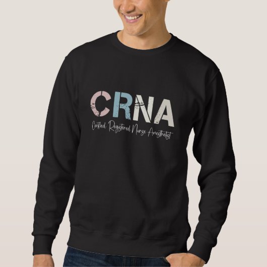 Certified registered nurse anesthetist crna week trui (Voorkant)