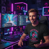 Certified Rizz Technician - Funny Rizz Meme T-shirt