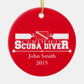 Certified Scuba Diver Ornament (Voorkant)