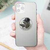 Certified Seal of Approval | Deadpan Vinyl Sticker (Telefoon)