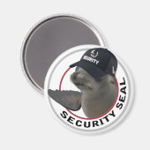 Certified Security Seal | Deadpan Seal Magnet (Voorkant / Achterkant)