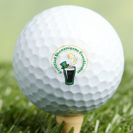 Certified Shenanigans Coordinator Golf Balls Golfballen
