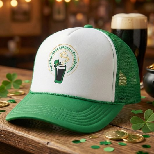 Certified Shenanigans Coordinator Matching Group Trucker Pet