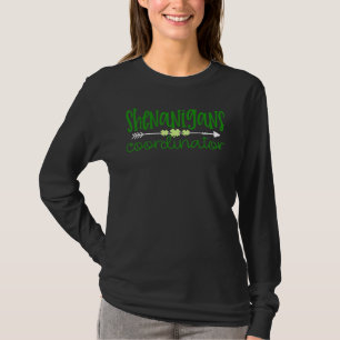 Certified Shenanigans Coordinator St Patricks 2 T-shirt