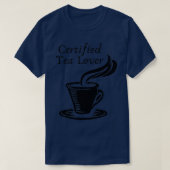 Certified Tea Lover T-shirt (Design voorkant)
