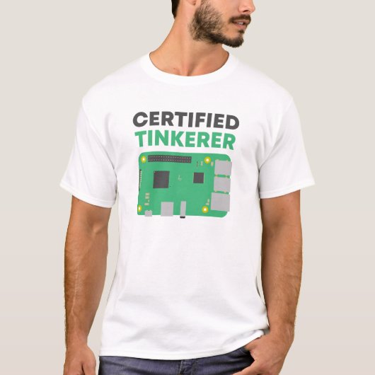 Certified Tinkerer T-Shirt (Voorkant)