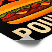 Certified Torta Under Funny Mexican Food Sandwich  Poster (Hoek)