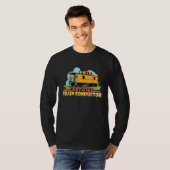 Certified Train Conductor Transport Railway T-shirt (Voorkant volledig)