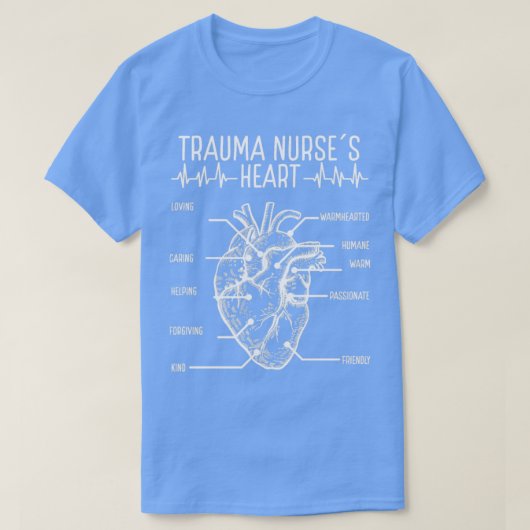 Certified Trauma Nurse Trauma Nursing Essentials T-shirt (Design voorkant)