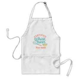 Certified Whisk Taker – Personalized Kitchen Apron Standaard Schort