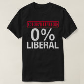 Certified Zero Percent Liberal, 0 Liberal Pullover (Design voorkant)