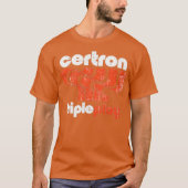 Certron Cassette Tape T-Shirt - Retro 80s Cassette (Voorkant)