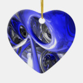 Cerulean Abstract Ornament (Voorkant)