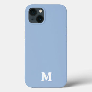 Cerulean blauw Effen Kleur Case-Mate iPhone Case