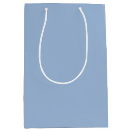 Cerulean blauw Effen Kleur Medium Cadeauzakje
