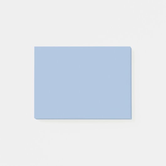Cerulean blauw Effen Kleur Post-it® Notes (Voorkant)