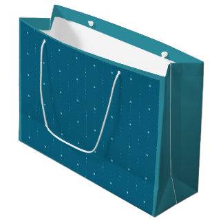 Cerulean Blauw - Vallende Sterren Gift Bag Groot Cadeauzakje