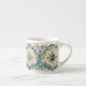 Cerulean Bloom Tapijt Espresso Kop (Rechts)