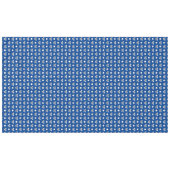 Cerulean Blue met witte Polka Dots Cartoon Bogen Tafelkleed (Voorkant (Horizontaal))