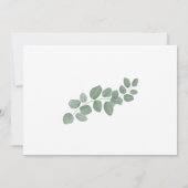 Cerulean Blue Warbler Bird Baby shower Kaarten (Achterkant)